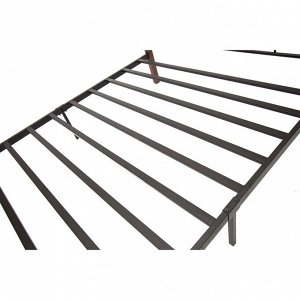 Кровать AT-822 Wood slat base , 140х200 см , красный дуб/черный