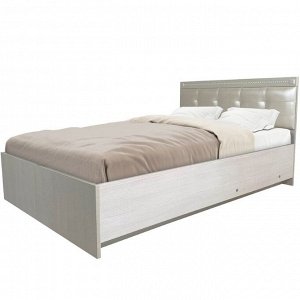 Кровать с ПМ «Азалия № 1200», 1200 ? 2000 мм, цвет бодега белый