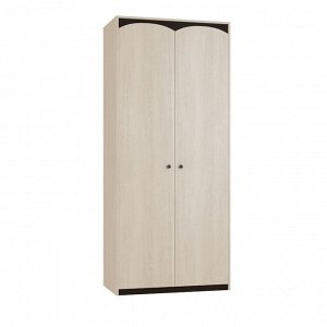 Шкаф 2-х дверный для одежды «Ева», 940 ? 524 ? 2168 мм, цвет дуб сонома / дуб венге