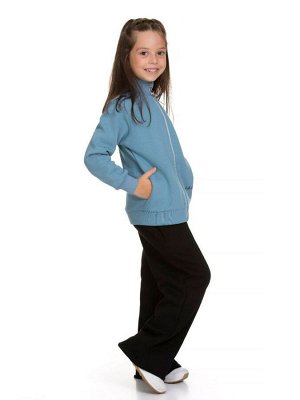 Костюм спортивный с начесом для девочки: толстовка и брюки