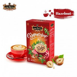 King Coffee Кофе растворимый Cappuccino лесной орех