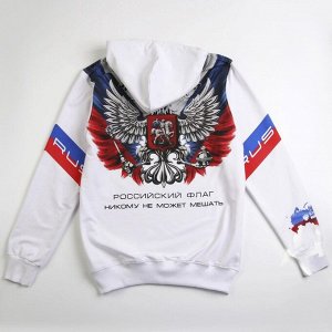 Толстовка мужская Putin team, белая