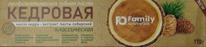 Зубная паста Family Кедровая 170,0
