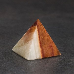 Сувенир «Пирамида»,3,2 см, набор 10 шт,  оникс