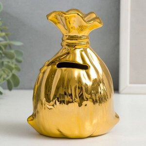 СИМА-ЛЕНД Копилка керамика &quot;Мешок с долларом&quot; МИКС 12х10х6,5 см