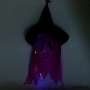 Карнавальная подвеска световая «Ужастик», цвет фиолетовый