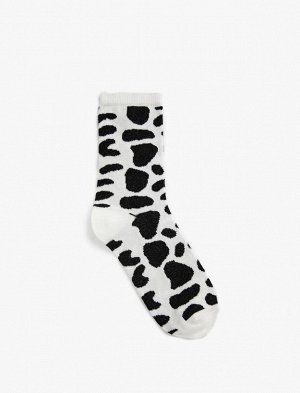 Женские носки с леопардовым принтом