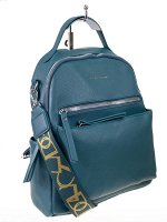 Сумка-рюкзак из искусственной кожи, цвет синий
