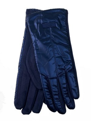 Теплые женские перчатки, цвет синий