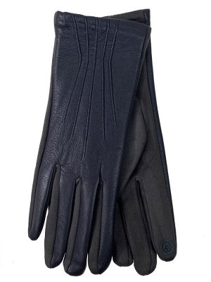 Элегантные демисезонные перчатки, цвет темно серый