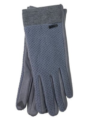 Женские демисезонные перчатки, цвет светло серый