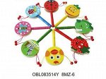 8 MZ-6 палочка-барабанщик. деревян., 16,5см, в пак.083514