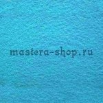Фетр листовой. 2 мм. Голубой