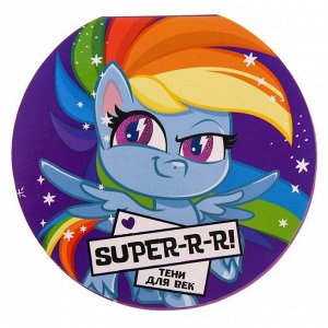 Hasbro Тени для девочки &quot;Superrr&quot; My Little Pony 6 цветов по 1,3 гр