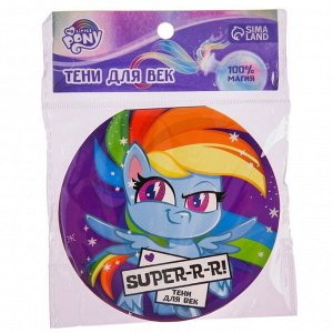 Тени для девочки "Superrr" My Little Pony 6 цветов по 1,3 гр