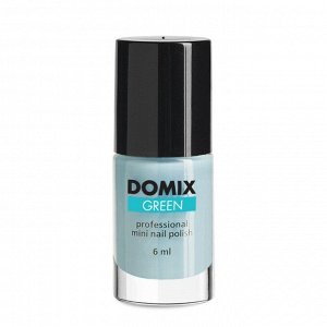Domix Лак для ногтей, заснеженный голубой, 6 мл
