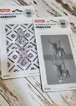 КРЮЧКИ ПЛАСТИКОВЫЕ НА ДВУСТОРОННЕМ СКОТЧЕ В АССОРТИМЕНТЕ
