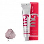 Крем-краска д/в TNL Million glow PC Silk protein 10.21 платин. блонд фиол. пепельный 100мл /000245