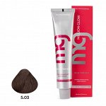 NEW! Крем-краска д/в TNL Million glow PC Silk protein 5.03 светлый коричневый теплый 100мл /079721