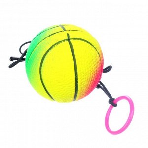 Мяч «Спорт» с резинкой 4.7 см., виды МИКС