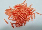 Нос-морковка  для мягких игрушек, 12*6 мм, 10 шт