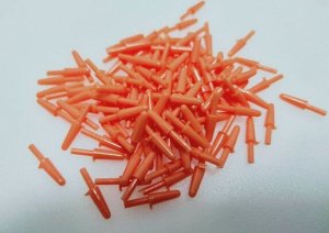 Нос-морковка  для мягких игрушек, 12*6 мм, 10 шт