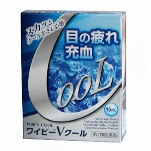 Капли для глаз Wibi с витамином В6, освежающие, Япония