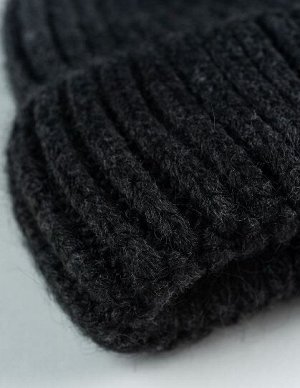 Шапка Зимняя женская шапка Клаудиа от бренда CHICK это тренд сезона осень-зима 2022-2023, одна из попуярных моделей среди шапок бини Тыковка. Шапка бини с двойным отворотом выполнена крупной плотной в