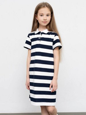 Mark Formelle Платье-футболка с воротничком для девочек