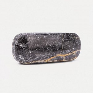 СИМА-ЛЕНД Футляр для очков, 16 x 3 x 6,5 см, цвет чёрный