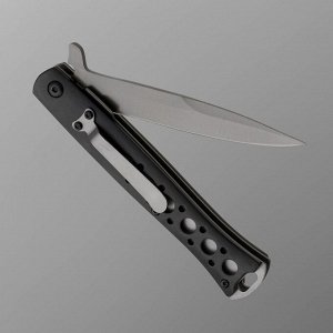 Нож складной "Палермо" сталь 440, рукоять - сталь, 22 см