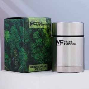 Термос для еды Mode Forrest, 450 мл, металл, сохраняет тепло 6 ч