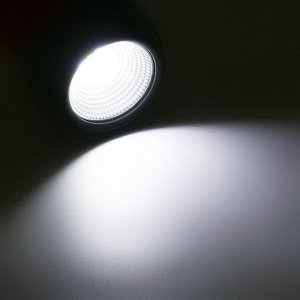 Фонарь светодиодный ручной, на батарейках 5 Вт, COB, 4 AA, 14.5 x 11 см