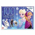 Альбом 100 наклеек «Зимние приключения», Холодное сердце