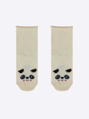 Детские носки кремового цвета с декоративными ушками (1 упаковка по 5 пар)