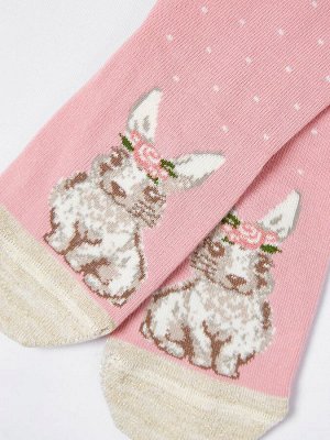 Детские носки с кроликом (1 упаковка по 5 пар)