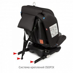 Детское автокресло "SIGER Престиж ISOFIX" KRES3523 графит, 0+/1/2/3 группа