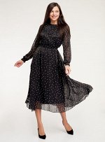 Платье макси из струящейся ткани с люрексом