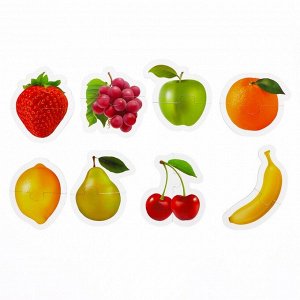 Макси-пазлы «Фрукты и ягоды», 8 пазлов