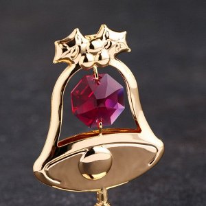 Сувенир «Колокольчик», с кристаллами