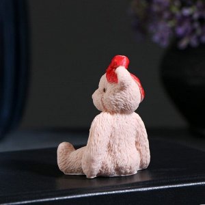 Фигурное мыло "Мишка с бантом на голове" 45 г, МИКС