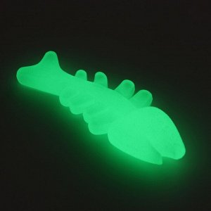 Игрушка для собак "Рыба", светящаяся в темноте, 12 см