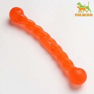 Игрушка "Плетёнка" большая, 29 см, каучук, красная