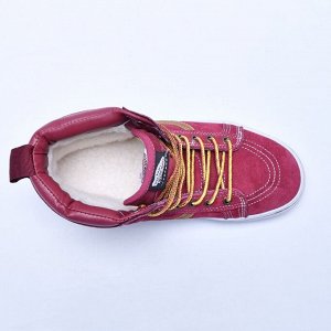 Кеды Vans Red c мехом арт w110-7