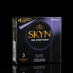 Презервативы SKYN Elite, особо тонкие, 3 шт.