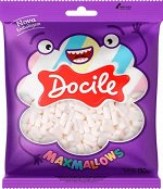 Зефир MaxMallow MINI белые ванильные трубочки 150гр.