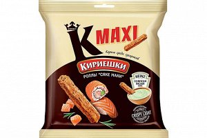 Сухарики Кириешки Maxi 50г+25мл Сяке Маки +соус васаби