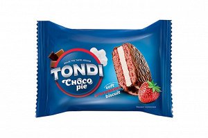 Пирожное Tondi Choco Pie Клубника 30г