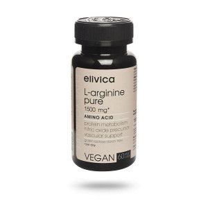 4831 Биологически активная добавка к пище «Чистый аргинин» (L-Arginine Pure), товарный знак «elivica» 150 мл - 60 капсул