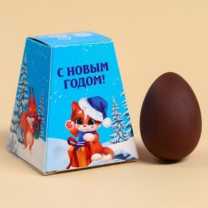 Шоколадное яйцо в коробке «Подарок от Деда Мороза», 20 г.